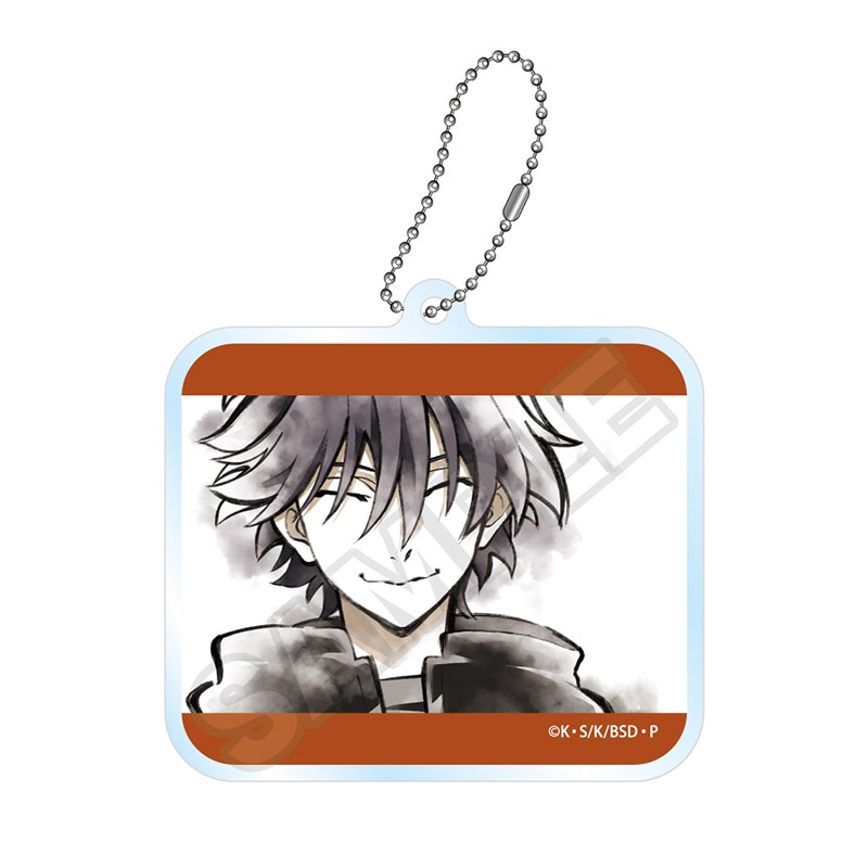 文豪ストレイドッグス 水墨画アート アクリルキーホルダー 江戸川乱歩