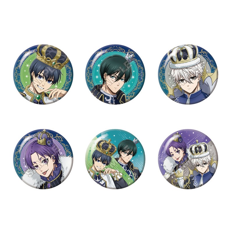 予約2/25〆【4月発売】TVアニメ『ブルーロック』 インペリアルイースターエッグ メタリック缶バッジ※1BOX=6入