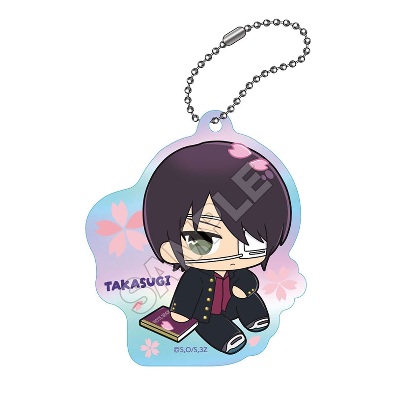 【受付終了】3年Z組銀八先生 ぬいぴ～すふれんず オーロラアクリルキーチェーン 高杉晋助