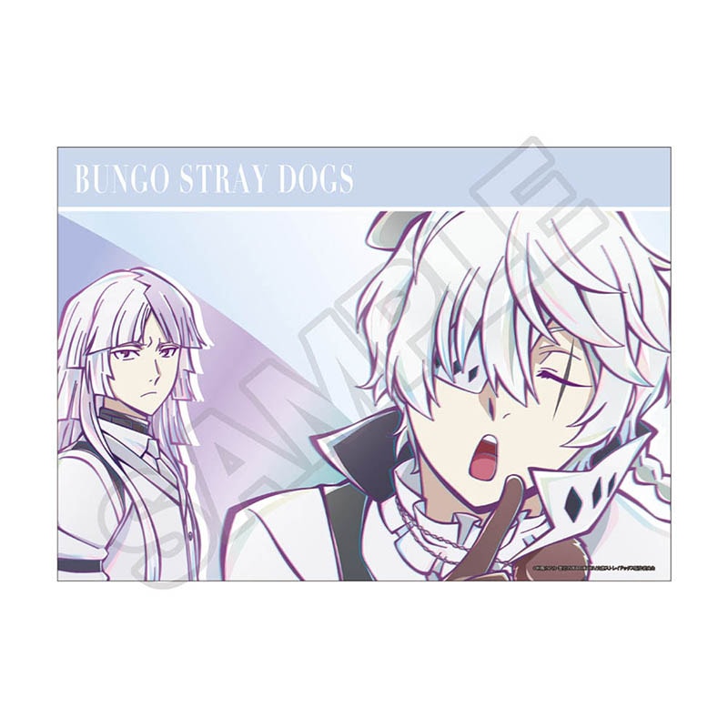 予約2/27〆【3月発売】文豪ストレイドッグス ホログラムアート クリアポスター ニコライ・G