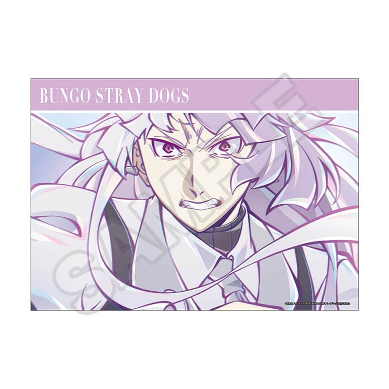 予約2/27〆【3月発売】文豪ストレイドッグス ホログラムアート クリアポスター シグマ