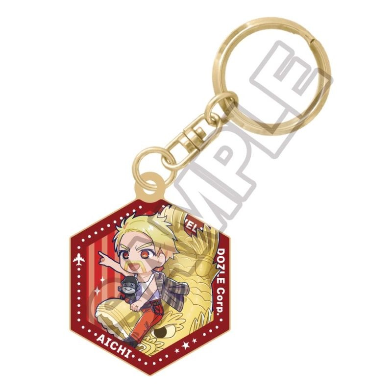 予約3/16〆【4月発売】ドズル社 ご当地第2弾メタルキーホルダー 愛知 ドズル