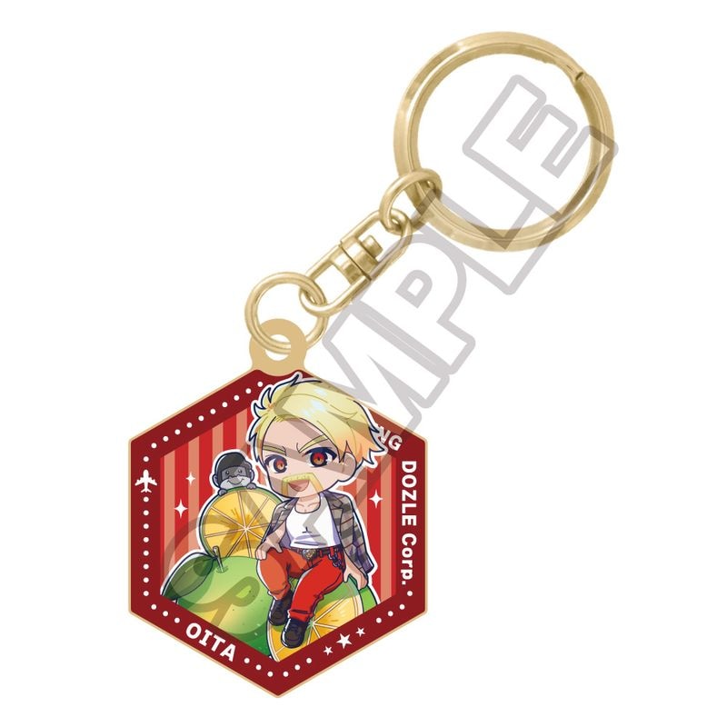 予約3/16〆【4月発売】ドズル社 ご当地第2弾メタルキーホルダー 大分 ドズル