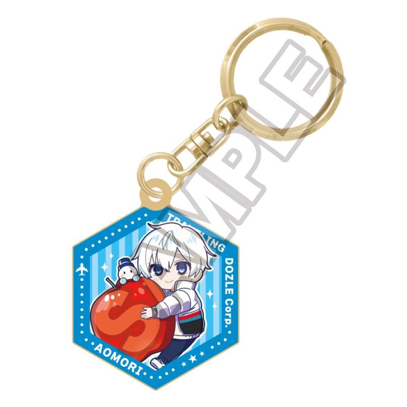 予約3/16〆【4月発売】ドズル社 ご当地第2弾メタルキーホルダー 青森 おらふくん