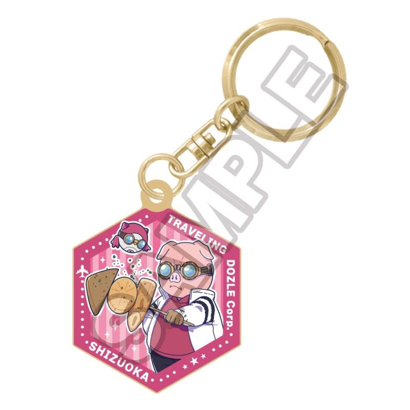 予約3/16〆【4月発売】ドズル社 ご当地第2弾メタルキーホルダー 静岡 おおはらMEN