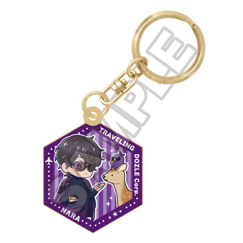 予約3/16〆【4月発売】ドズル社 ご当地第2弾メタルキーホルダー 奈良 ぼんじゅうる