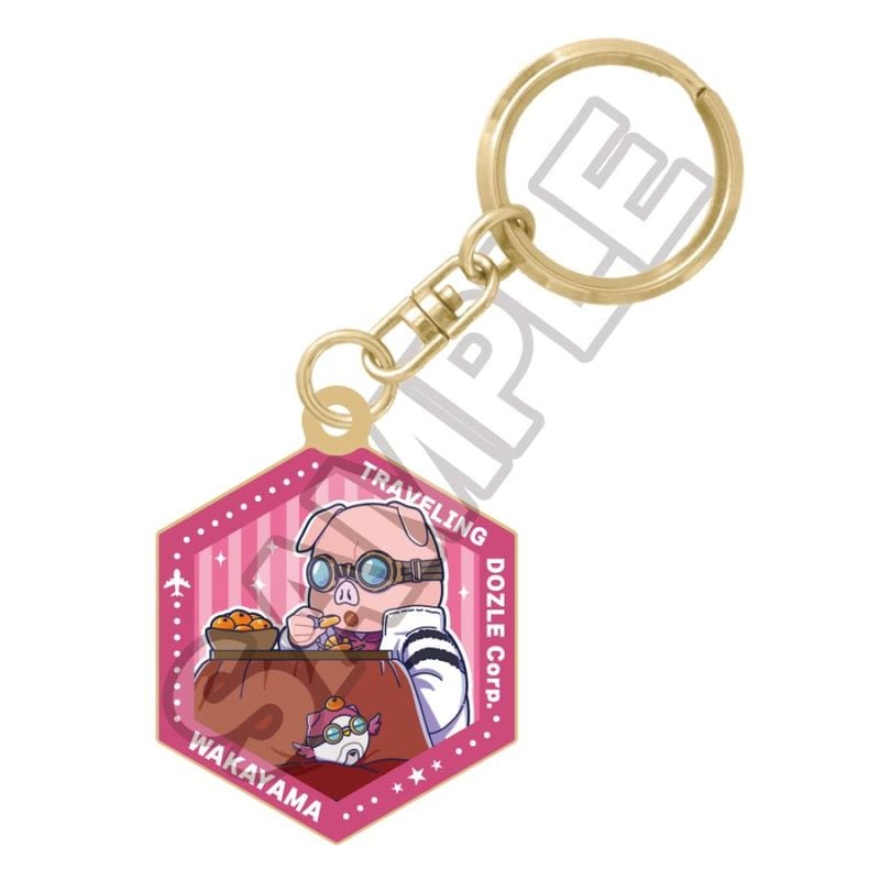 予約3/16〆【4月発売】ドズル社 ご当地第2弾メタルキーホルダー 和歌山 おおはらMEN