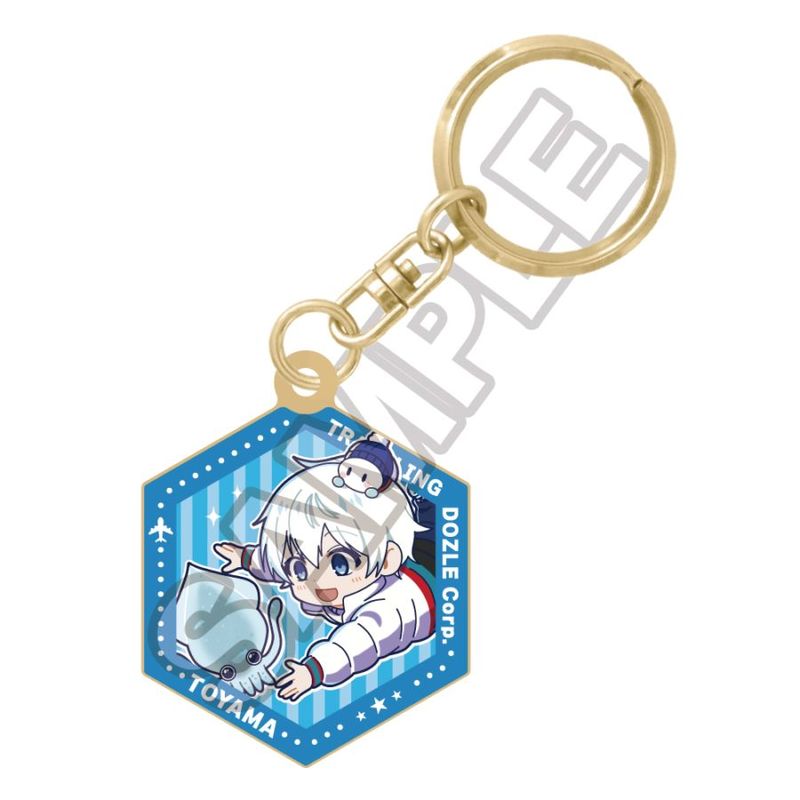 予約3/16〆【4月発売】ドズル社 ご当地第2弾メタルキーホルダー 富山 おらふくん