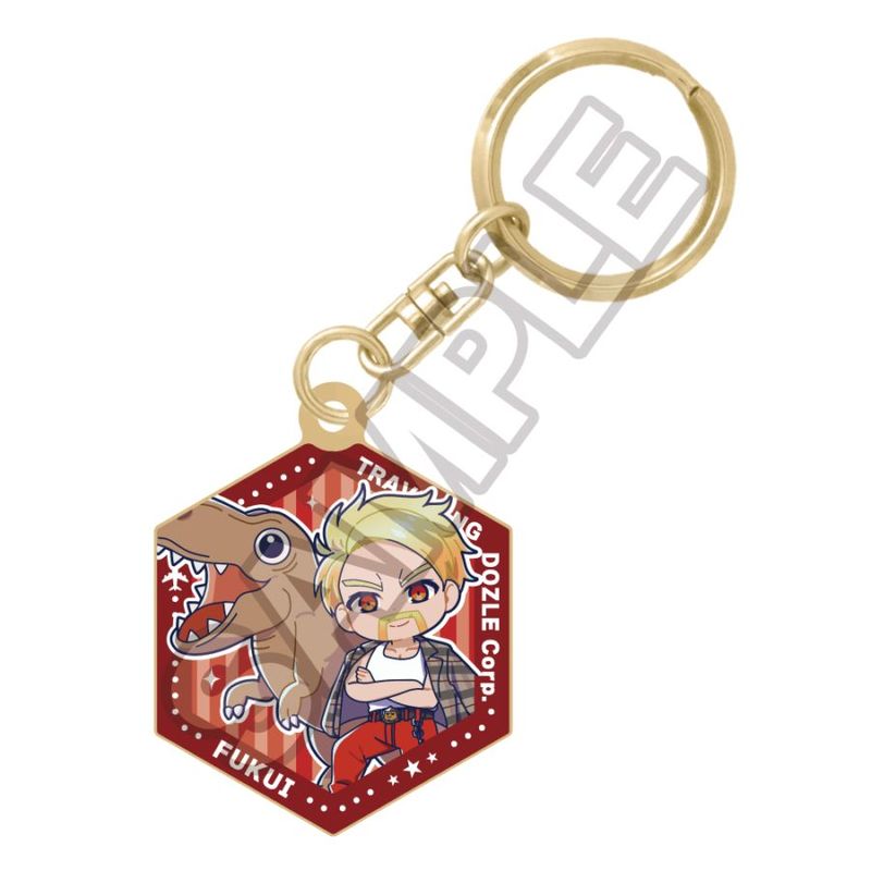 予約3/16〆【4月発売】ドズル社 ご当地第2弾メタルキーホルダー 福井 ドズル