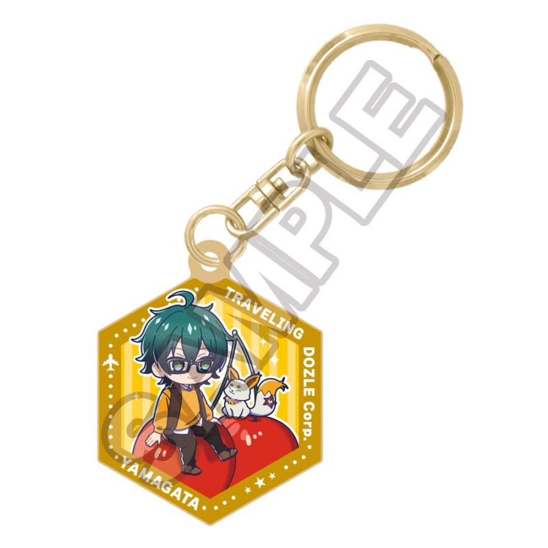 予約3/16〆【4月発売】ドズル社 ご当地第2弾メタルキーホルダー 山形 おんりー