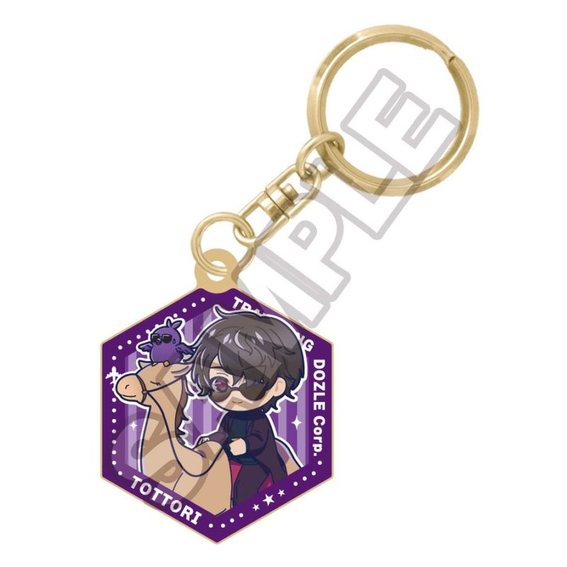 予約3/16〆【4月発売】ドズル社 ご当地第2弾メタルキーホルダー 鳥取 ぼんじゅうる