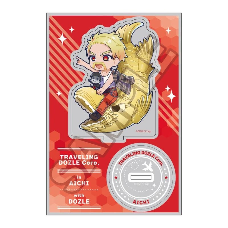 予約3/16〆【4月発売】ドズル社 ご当地第2弾アクリルスタンドJr. 愛知 ドズル