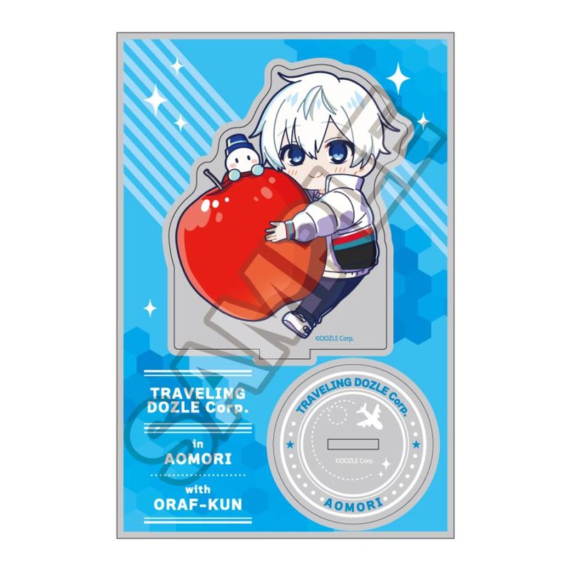 予約3/16〆【4月発売】ドズル社 ご当地第2弾アクリルスタンドJr. 青森 おらふくん