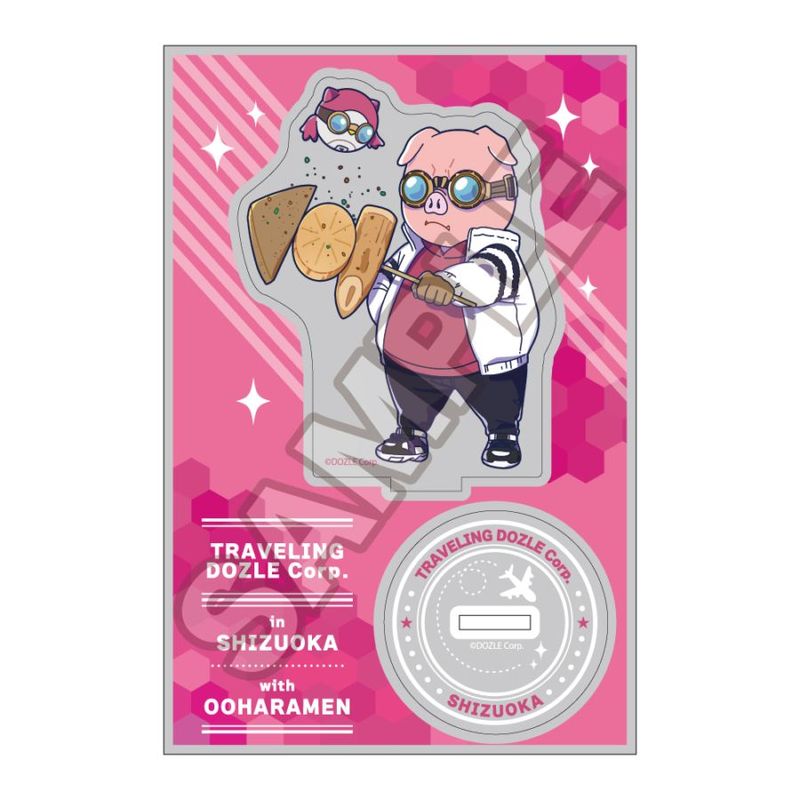 予約3/16〆【4月発売】ドズル社 ご当地第2弾アクリルスタンドJr. 静岡 おおはらMEN