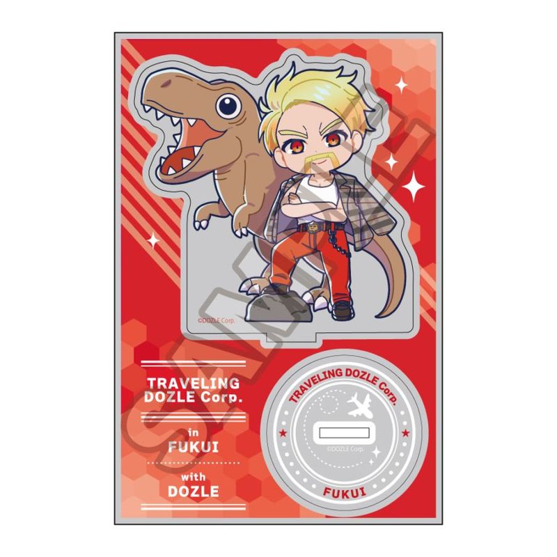 予約3/16〆【4月発売】ドズル社 ご当地第2弾アクリルスタンドJr. 福井 ドズル