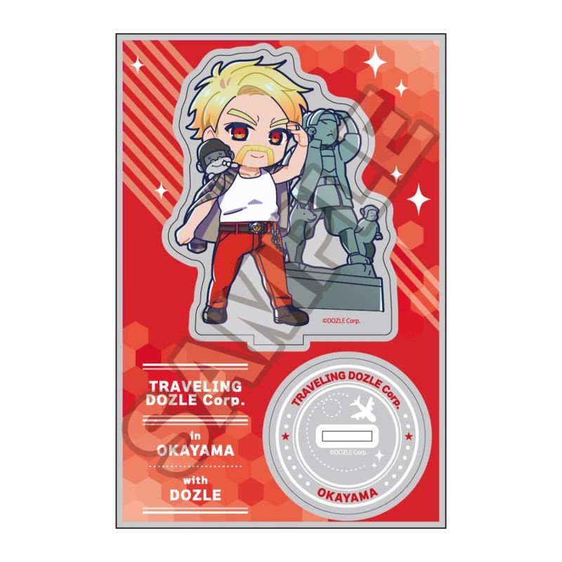 予約3/16〆【4月発売】ドズル社 ご当地第2弾アクリルスタンドJr. 岡山 ドズル
