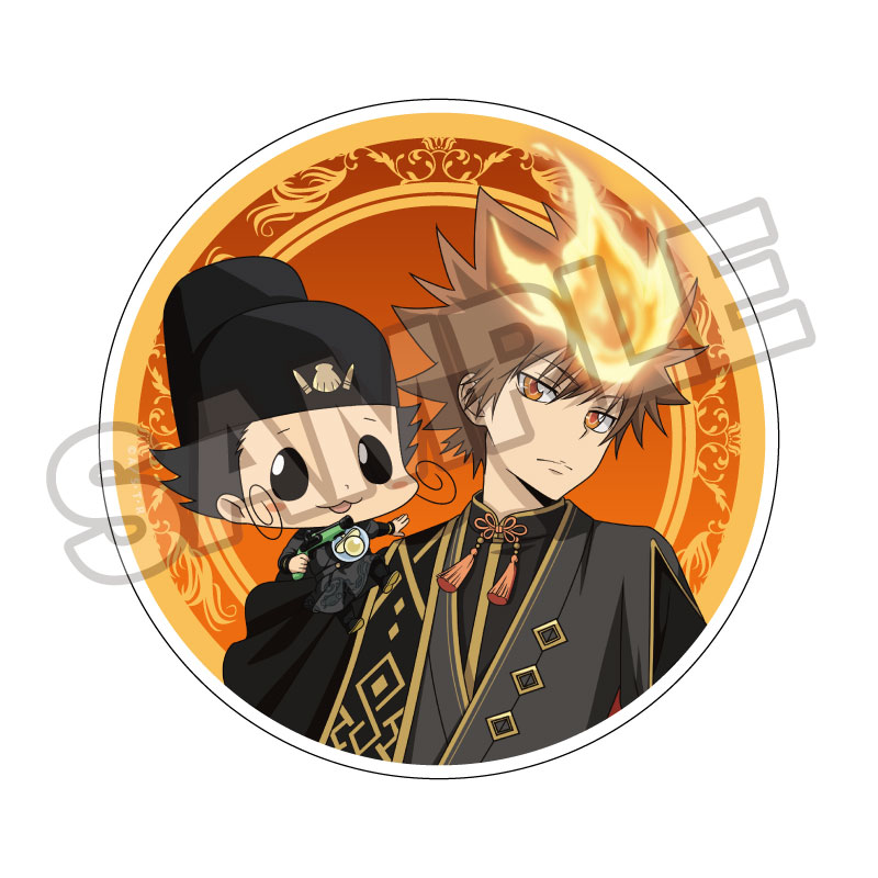 予約10/6〆【10月発売】家庭教師ヒットマンREBORN! 武技絢爛 アクリルコースター リボーン&沢田綱吉