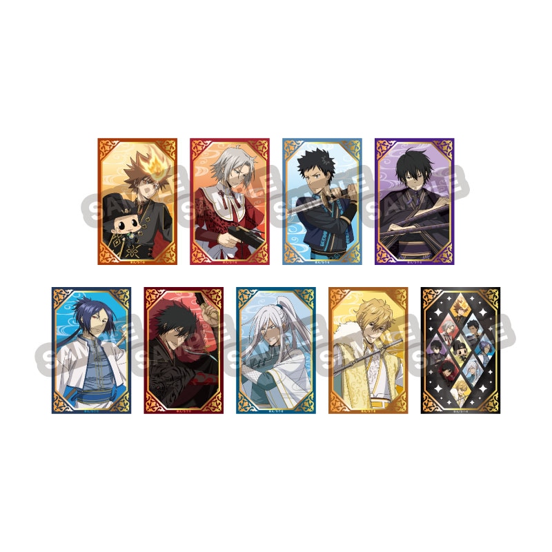 予約5/25〆【6月発売】家庭教師ヒットマンREBORN! 武技絢爛 キャラカード※クローズド※1BOX=9入