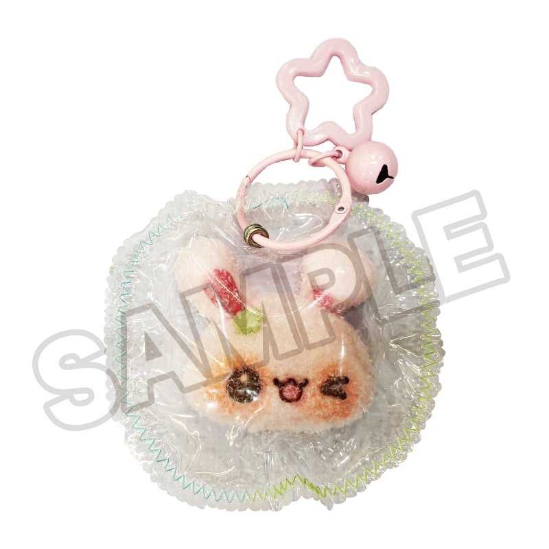 【5月発売】むにペちょ 05-PK うさぎ フェイス