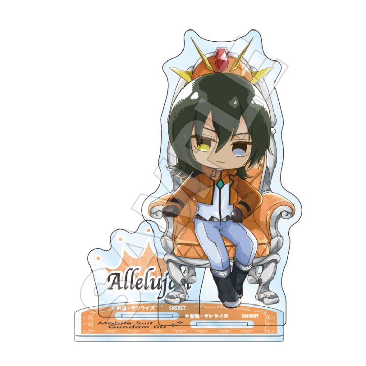 予約5/31〆【7月発売】機動戦士ガンダム00 Sketchu! 玉座 アクリルスタンドJr. アレルヤ・ハプティズム