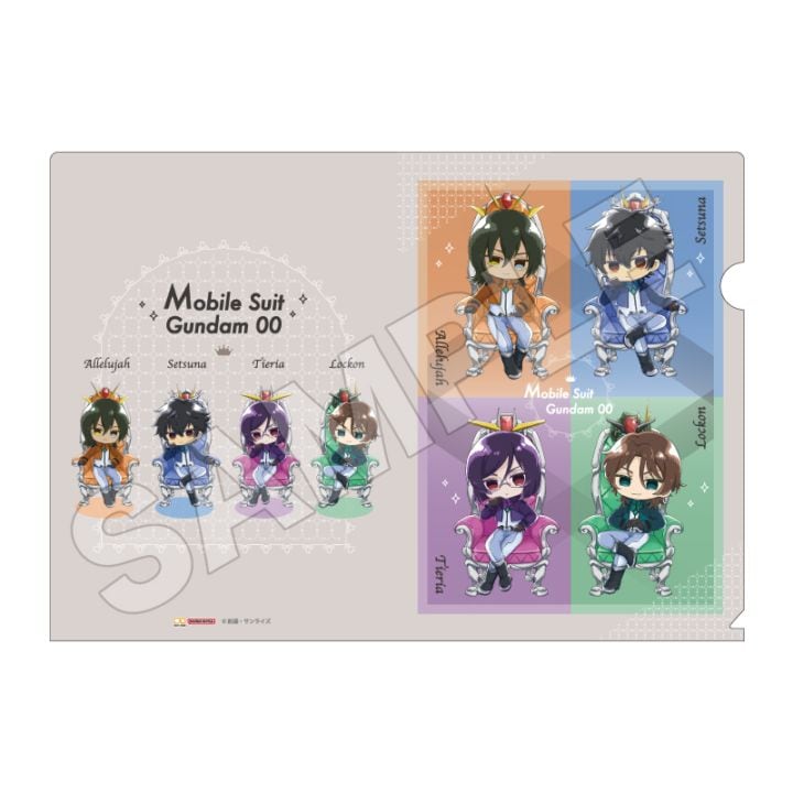 予約5/31〆【7月発売】機動戦士ガンダム00 Sketchu! 玉座 A4クリアファイル