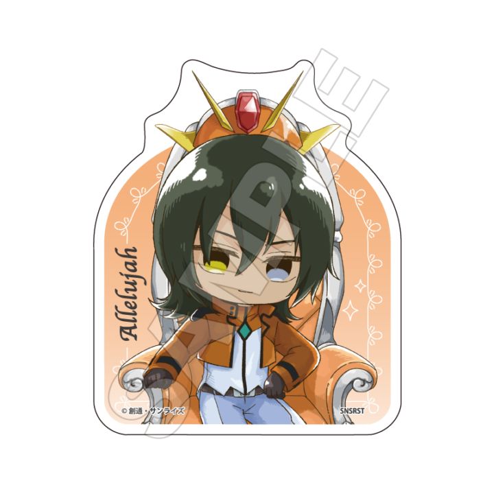 予約5/31〆【7月発売】機動戦士ガンダム00 Sketchu! 玉座 ステッカー アレルヤ・ハプティズム