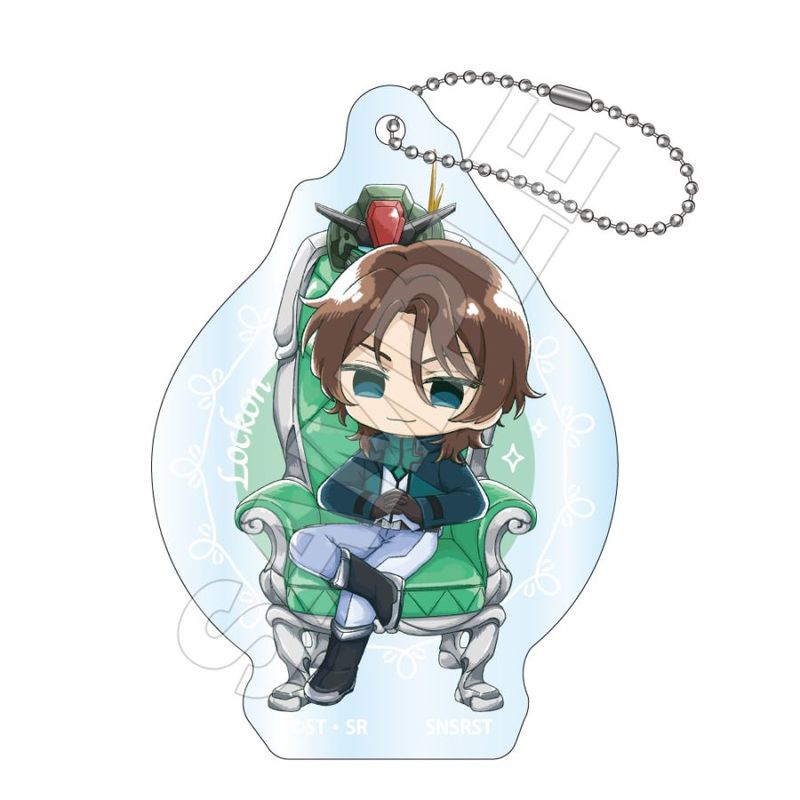 予約5/31〆【7月発売】機動戦士ガンダム00 Sketchu! 玉座 アクリルキーチェーン ロックオン・ストラトス