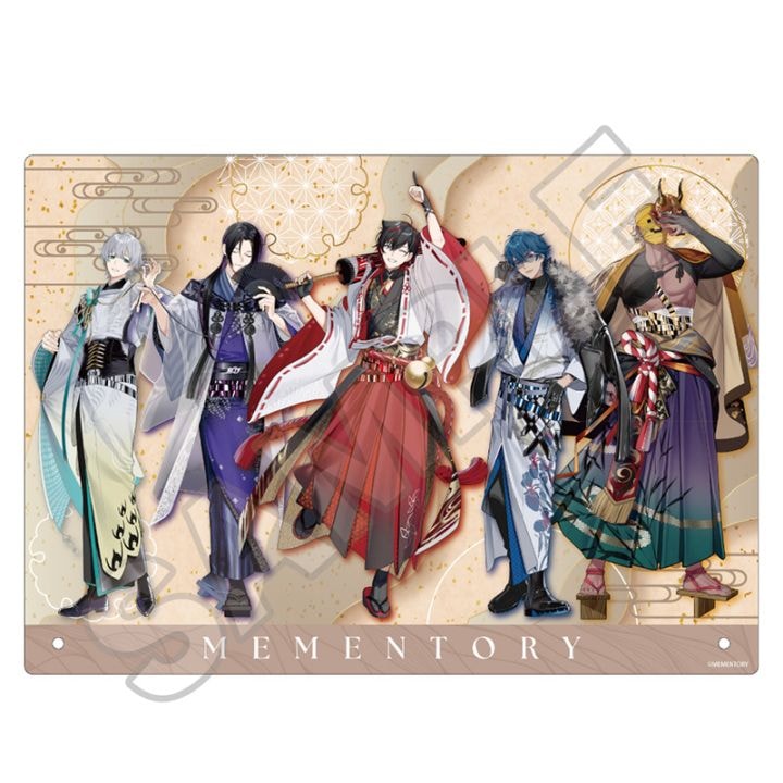 予約6/30〆【特典なし】【8月発売】メメントリ【青終高校遊戯部】和服 アクリルボード