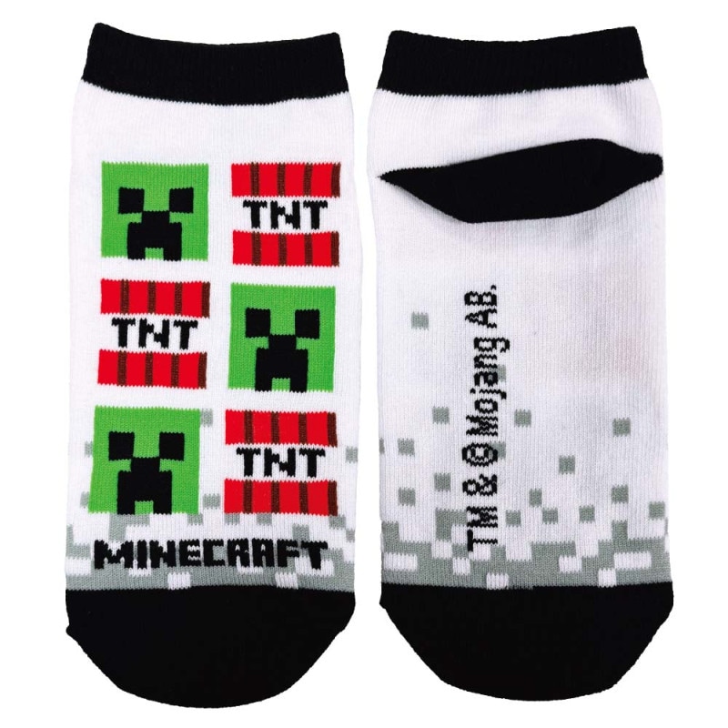 マインクラフト ソックス クリーパー&TNT 19~21cm