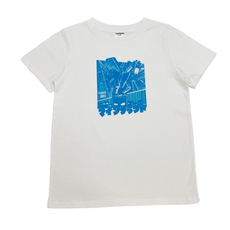 マインクラフト Tシャツ MANGA ドラゴン&エンダーマン ホワイト 150cm