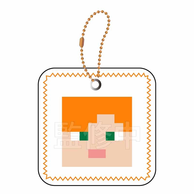 予約7/2〆【9月発売】マインクラフト むにぺちょ スクィーズキーホルダー アレックス