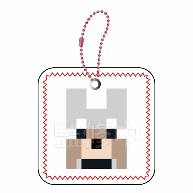 予約7/2〆【9月発売】マインクラフト むにぺちょ スクィーズキーホルダー オオカミ