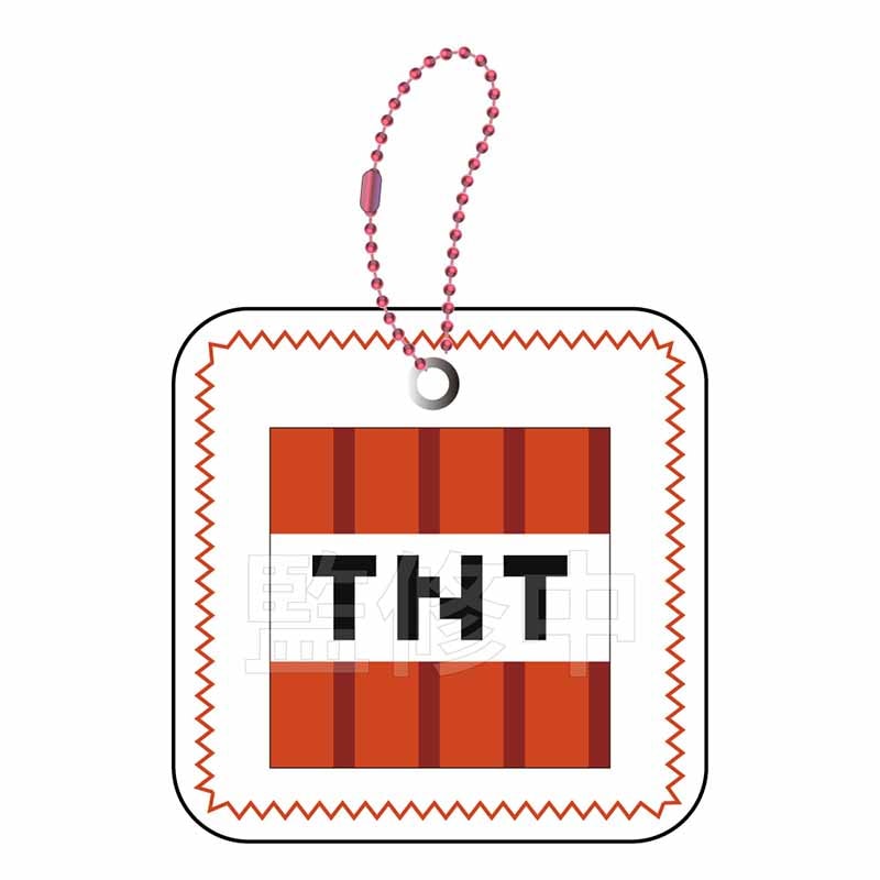 予約7/2〆【9月発売】マインクラフト むにぺちょ スクィーズキーホルダー TNT