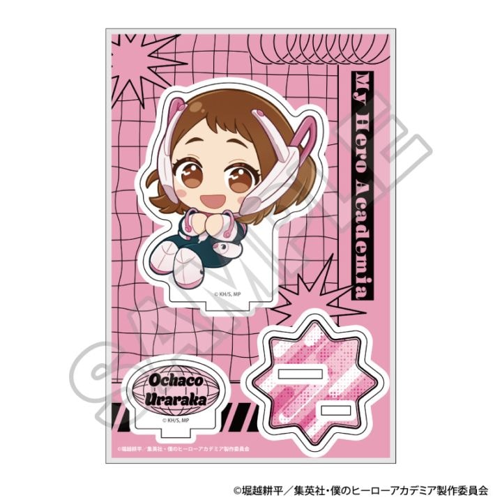 予約7/31〆【11月発売】僕のヒーローアカデミア ぬいぴ～すふれんず アクリルスタンドJr. 麗日お茶子