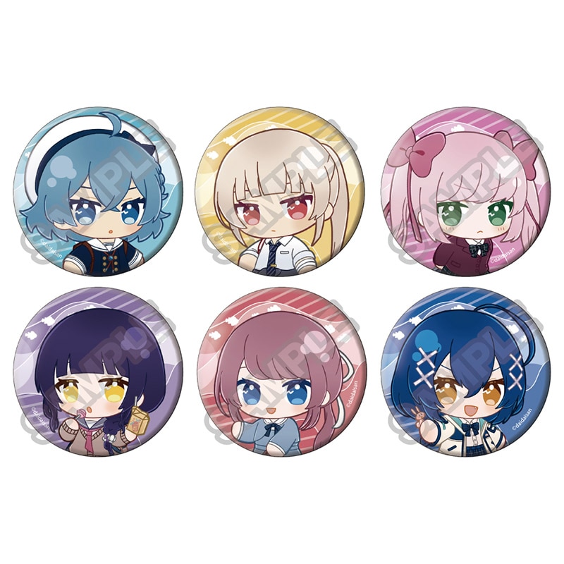 アクアリウムは紐解けない　ランダム缶バッジ　コンプリートセット 予約10/31〆【3月発売】アクアリウムは踊らない ぬいぴ～すふれんず 缶