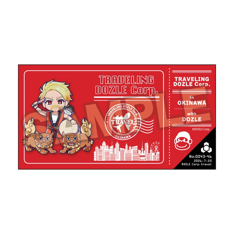 予約10/28〆【1月発売】ドズル社 ご当地第3弾パスポートステッカー