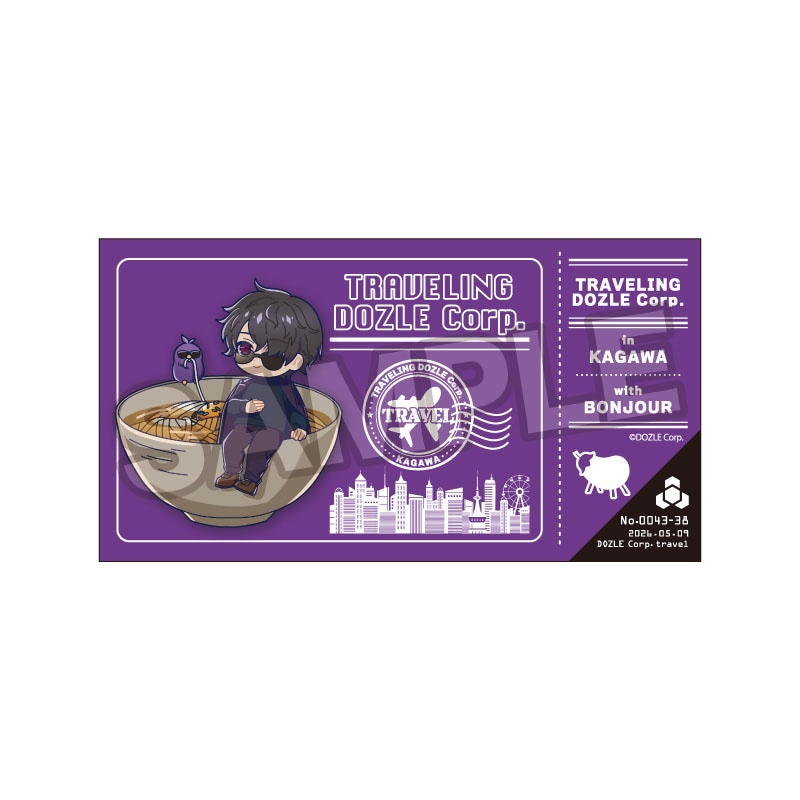 予約10/28〆【1月発売】ドズル社 ご当地第3弾パスポートステッカー