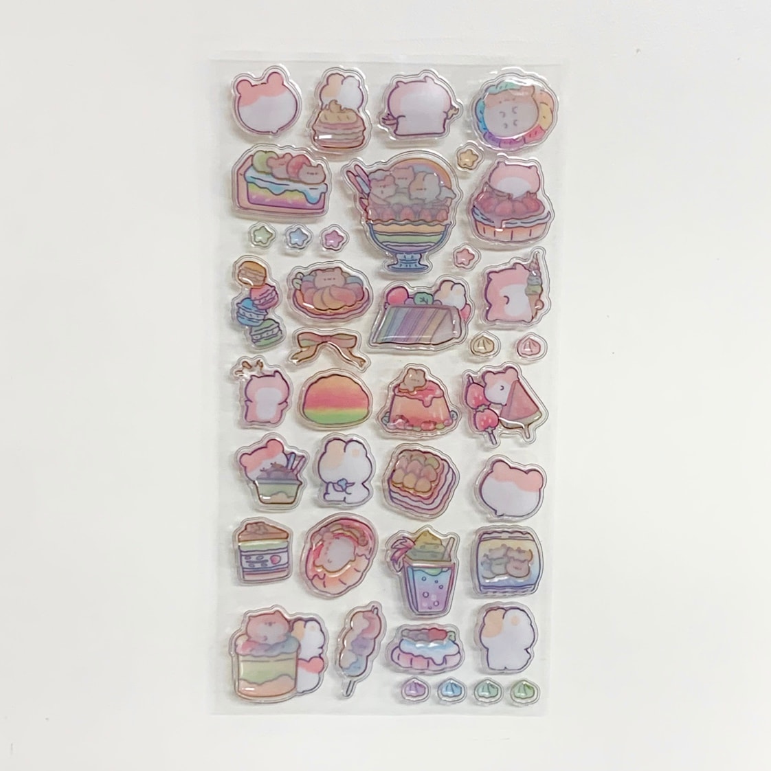即納品】☆メール便☆つやぷくシール はむすたーさん | つやぷくシール