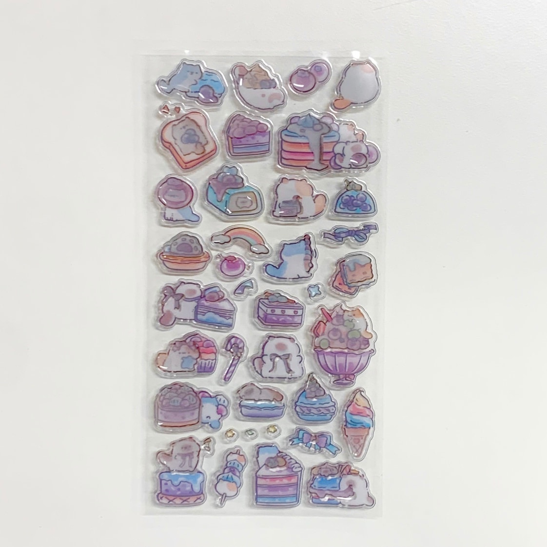 即納品】☆メール便☆つやぷくシール ねこさん | つやぷくシール