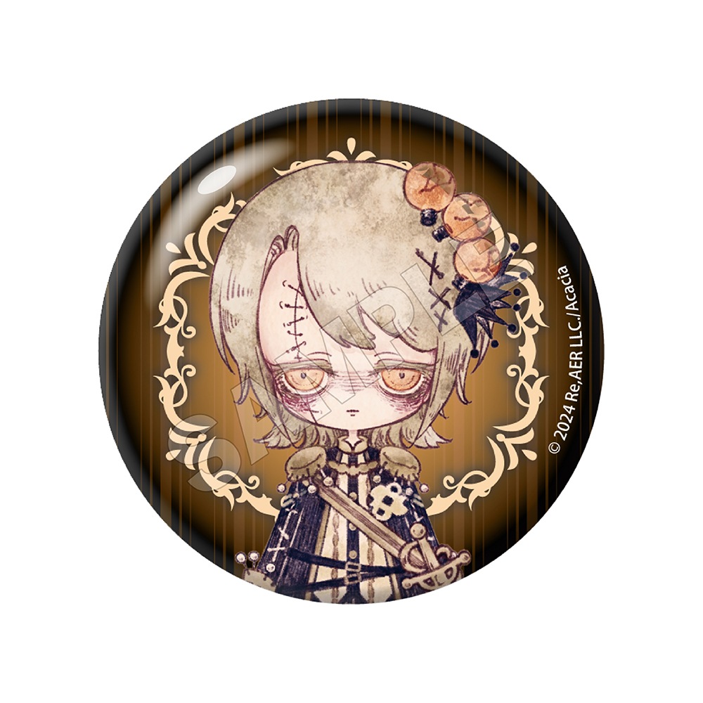 【全14種】魔法少女ノ魔女裁判　缶バッジ　キャラバッジコレクション　A　B 魔法少女ノ魔女裁判】描き下ろしデフォルメ缶バッジ：全13種