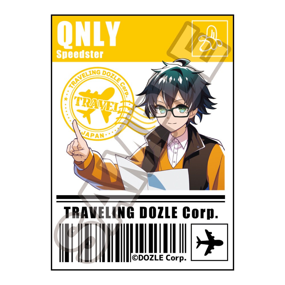 予約7/24〆【8月発売】ドズル社 旅するドズル社 サテンステッカー 1BOX