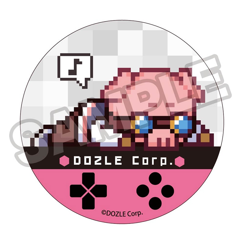 予約7/24〆【8月発売】ドズル社 PIXEL ART 缶バッジ 1BOX=10入り