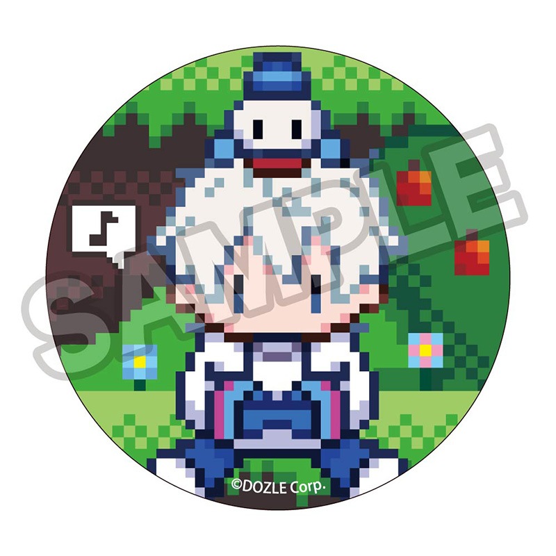 予約7/24〆【8月発売】ドズル社 PIXEL ART 缶バッジ 1BOX=10入り