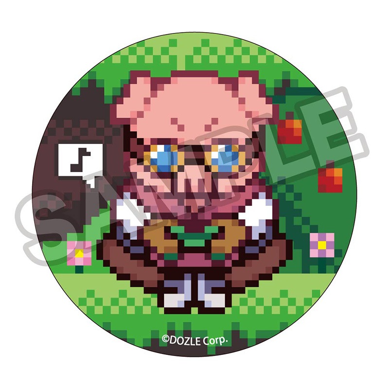 予約7/24〆【8月発売】ドズル社 PIXEL ART 缶バッジ 1BOX=10入り