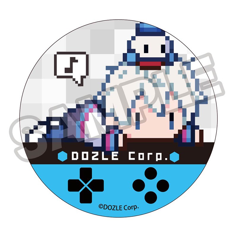 予約7/24〆【8月発売】ドズル社 PIXEL ART 缶バッジ 1BOX=10入り