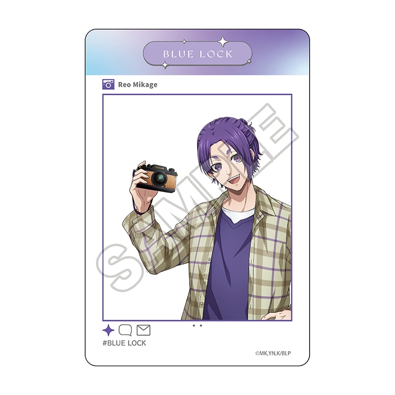 ブルーロック カイザー フォトカ モノカ ブルーロック ミヒャエルカイザー 同人グッズ モノクロカード