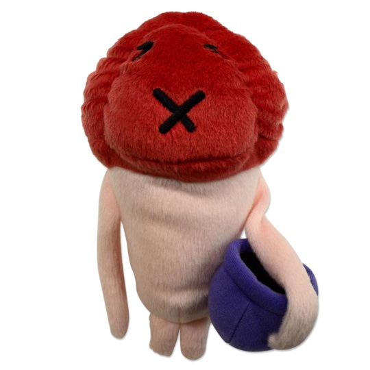 レアなめこぬいぐるみ 梅なめこ【nmk】