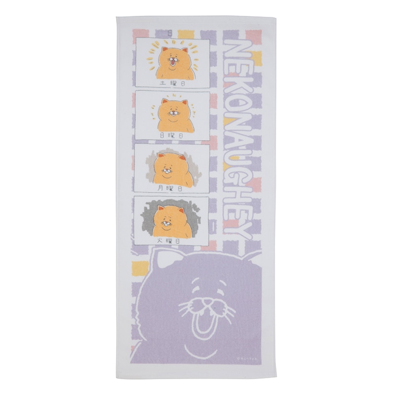 ネコノヒー フェイスタオル(日)