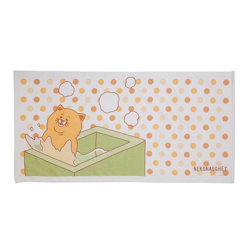 ネコノヒー バスタオル(バスタイム)