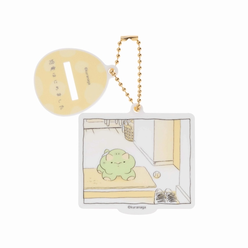 恐竜はじめました アクスタにもなるアクリルキーホルダー(待ってる)